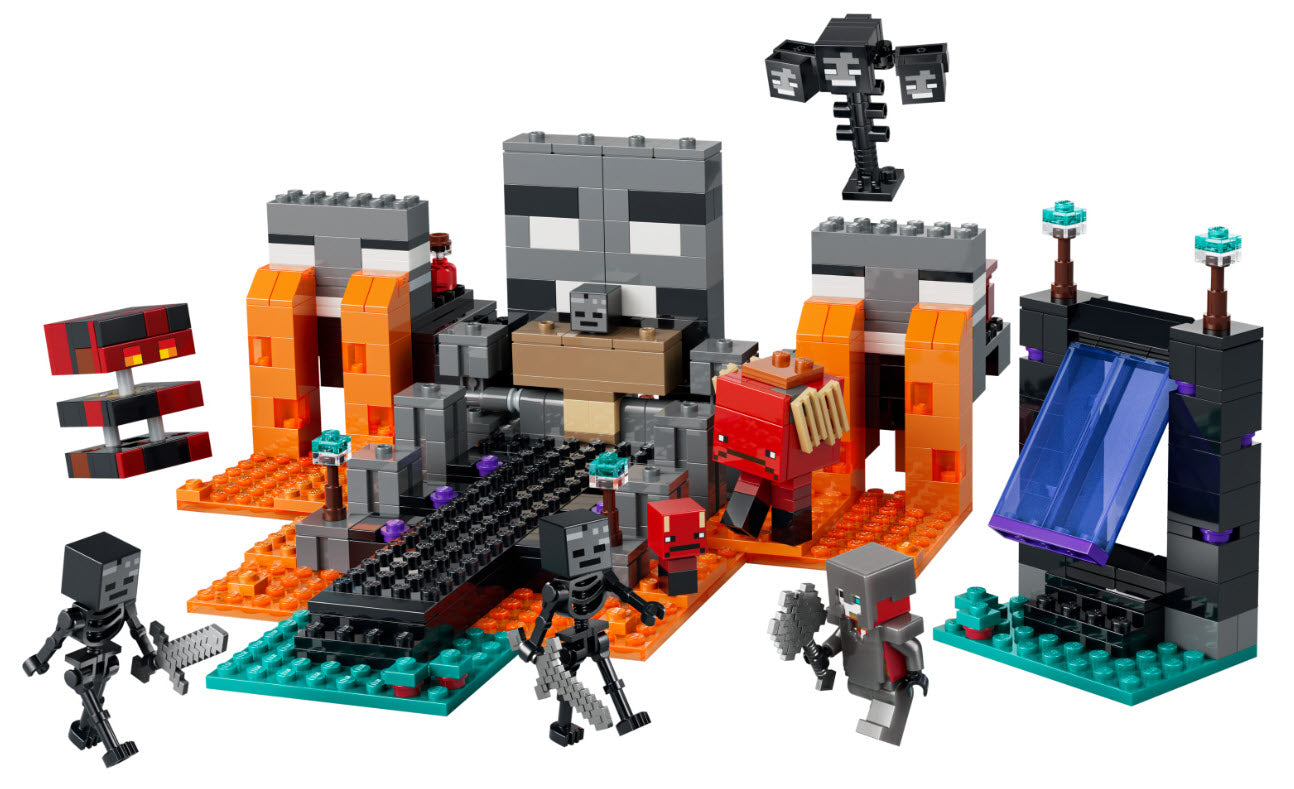 Inhalt: LEGO Minecraft 21590 Duell mit dem Wither