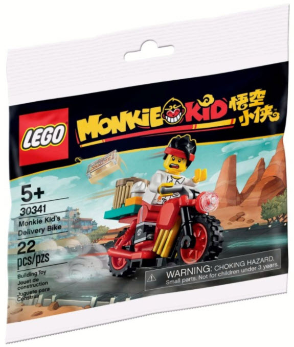 LEGO Monkie Kid 30341 Monkie Kids Lieferfahrrad