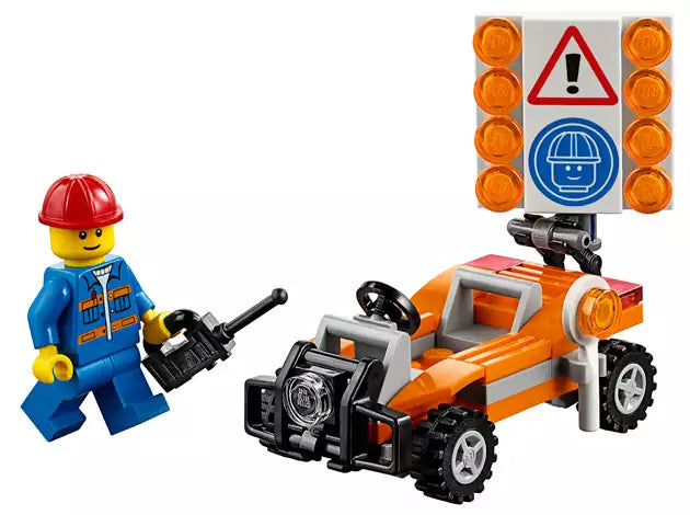 Inhalt: LEGO City 30357 Baustellen Absicherung