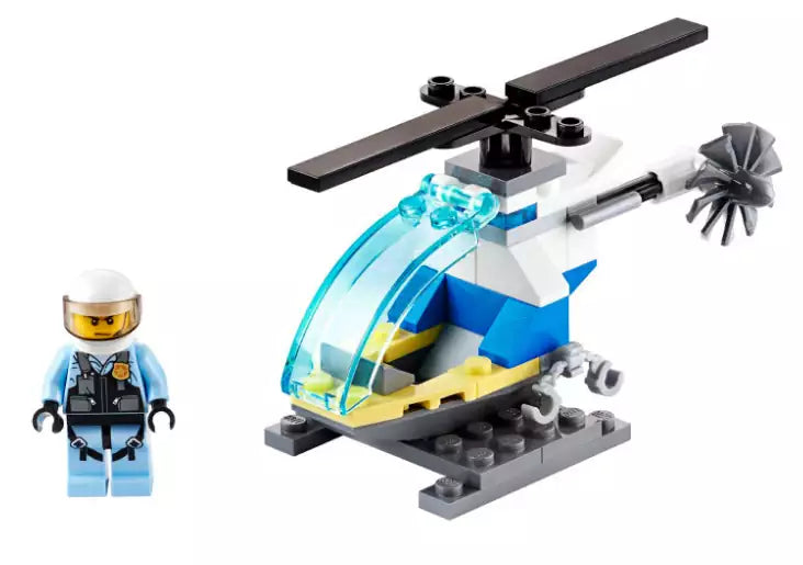 Inhalt: LEGO City 30367 Polizeihubschrauber