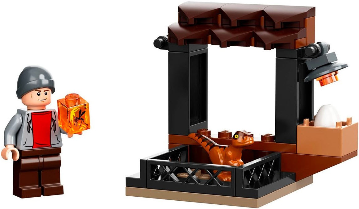 Inhalt: LEGO Jurassic World 30390 Dinosaurier-Markt