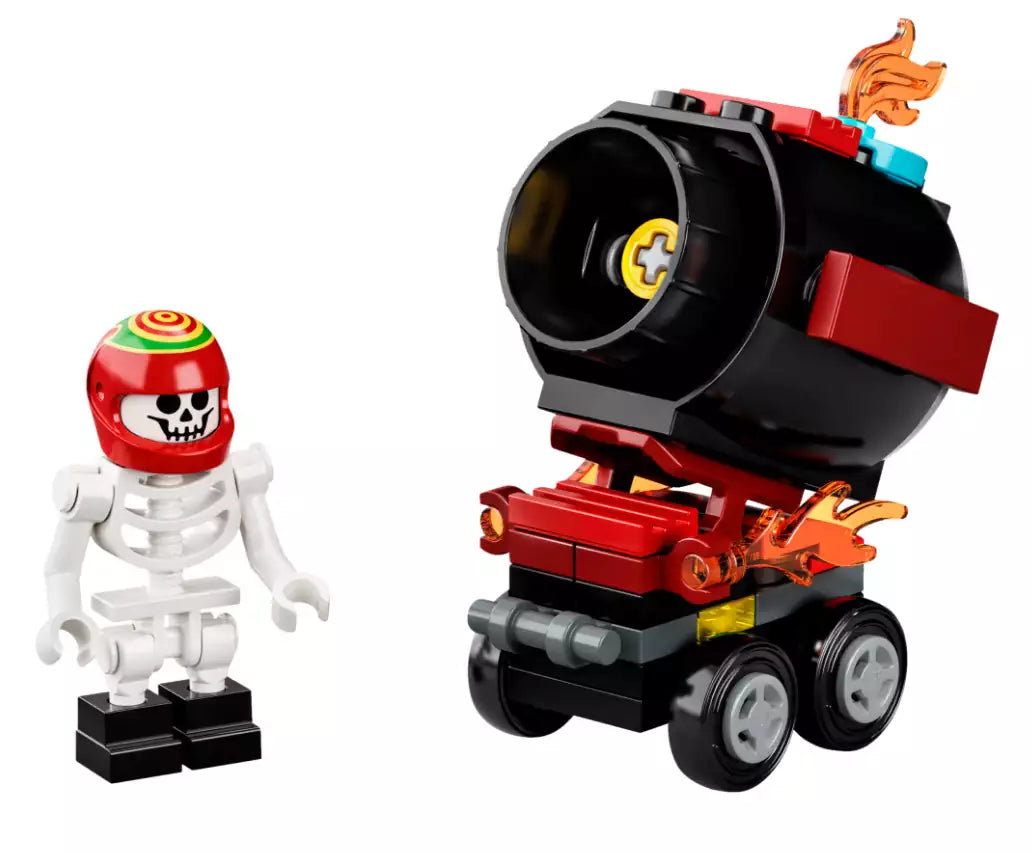 Inhalt: LEGO Hidden Side 30464 El Fuegos Stunt-Kanone