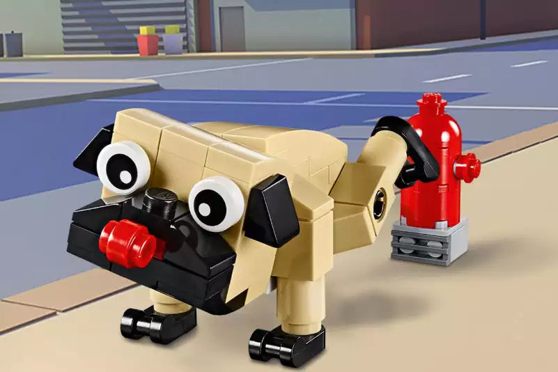 Inhalt: LEGO Creator 30542 Niedlicher Mops