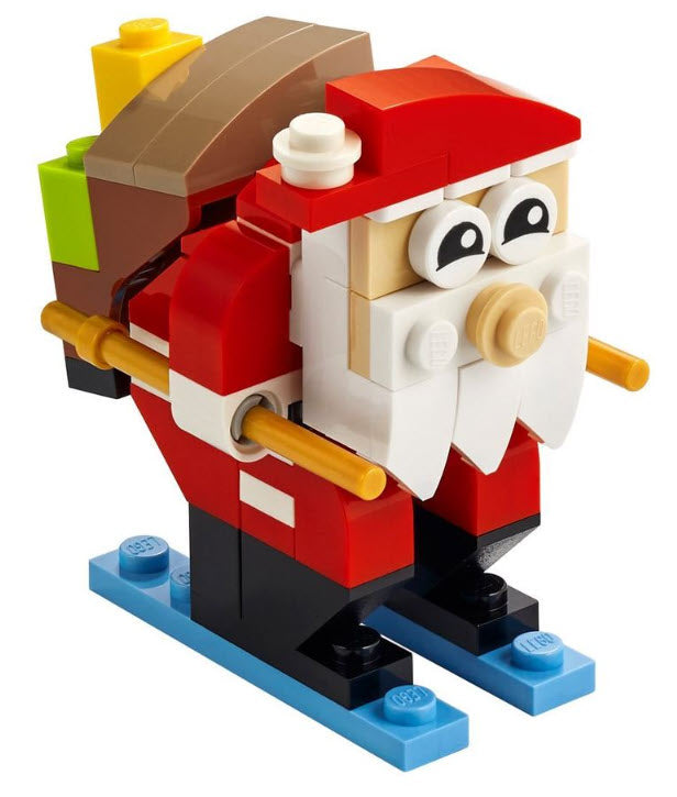 Inhalt: LEGO Creator 30580 Weihnachtsmann