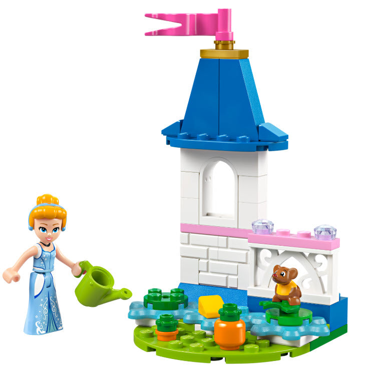 Inhalt: LEGO Disney 30695 Cinderellas Mini-Gartenschloss