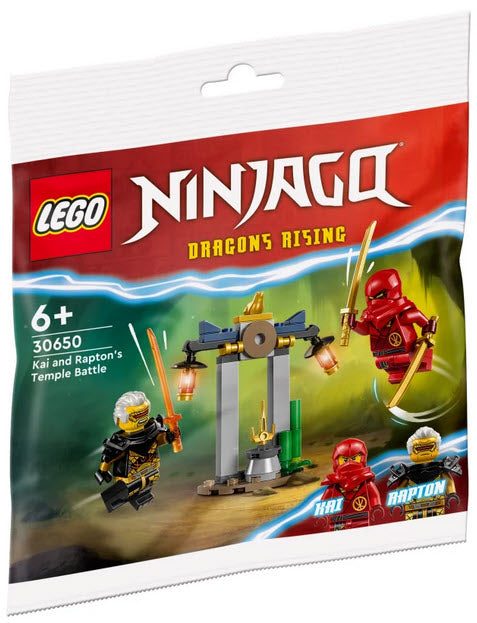 LEGO Ninjago 30650 Kais und Raptons Duell im Tempel