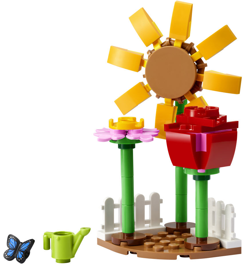 Inhalt: LEGO Friends 30659 Blumengarten