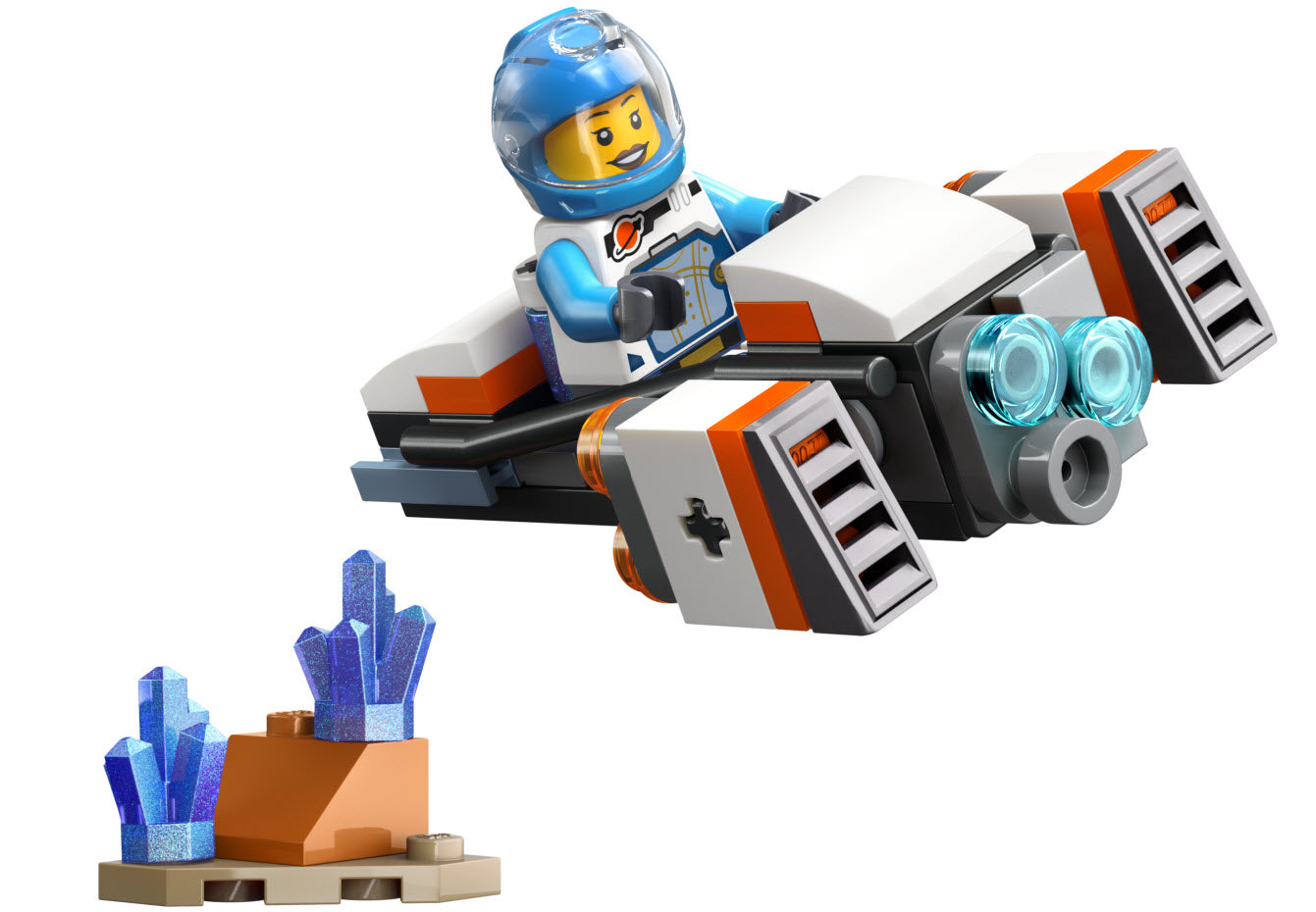 Inhalt: LEGO City 30663 Weltraum-Hoverbike