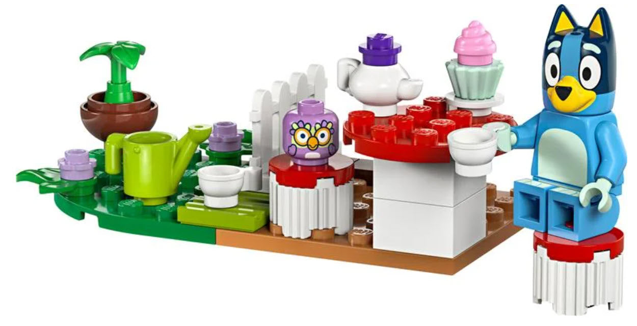 Inhalt: LEGO Bluey 30687 Blueys Teeparty