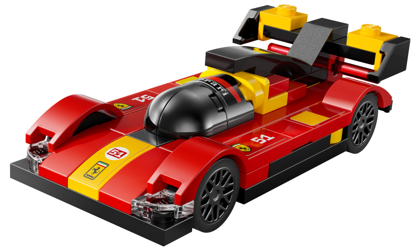 Inhalt: LEGO Speed Champions 30709 Ferrari 499P Supersportwagen