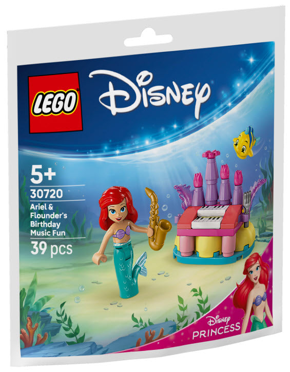 LEGO Disney 30720 Arielles & Fabius' Geburtstagsmusikspaß