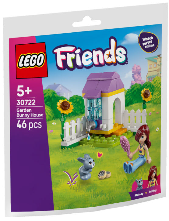 LEGO Friends 30722 Garten mit Hasenstall