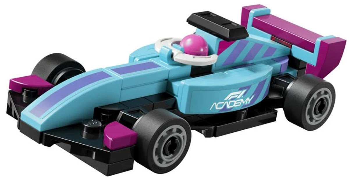 Inhalt: LEGO Speed Champions 30734 F1 ACADEMY Mini-Auto