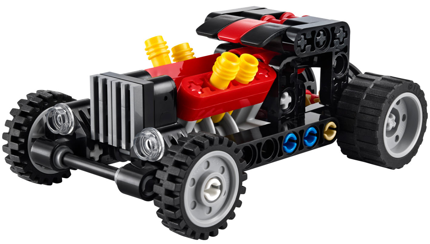 Inhalt: LEGO Technic 30735 Hot Rod Auto