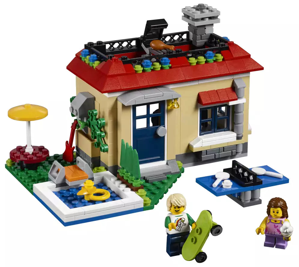 LEGO Creator 31067 Ferien am Pool, Inhalt