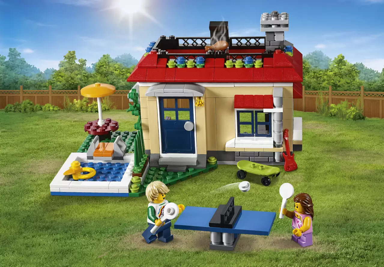 LEGO Creator 31067 Ferien am Pool, Hauptmodell