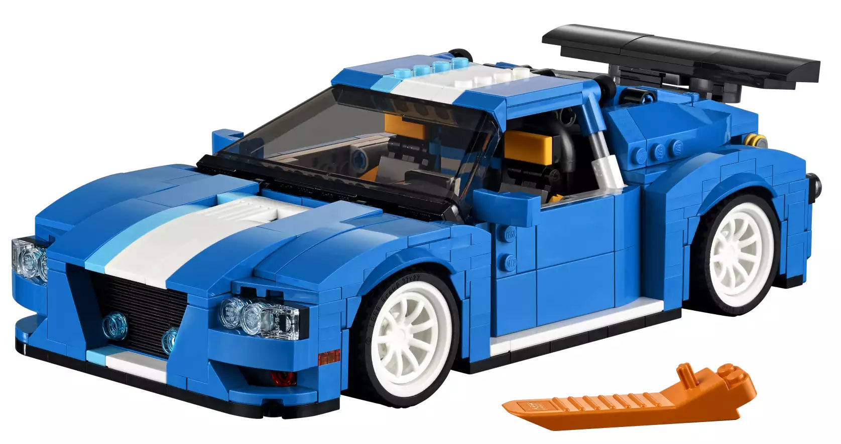 LEGO Creator 31070 Turborennwagen, Inhalt