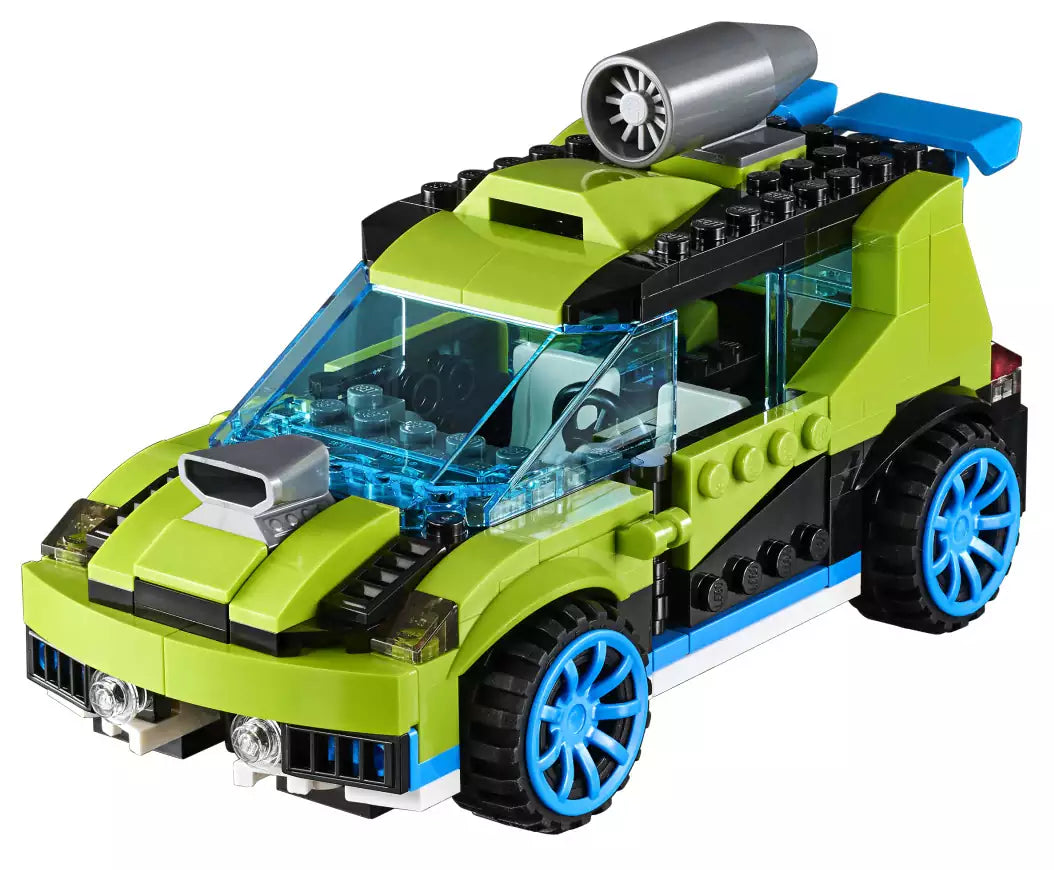 Inhalt: LEGO Creator 31074 Raketen-Rallyeflitzer