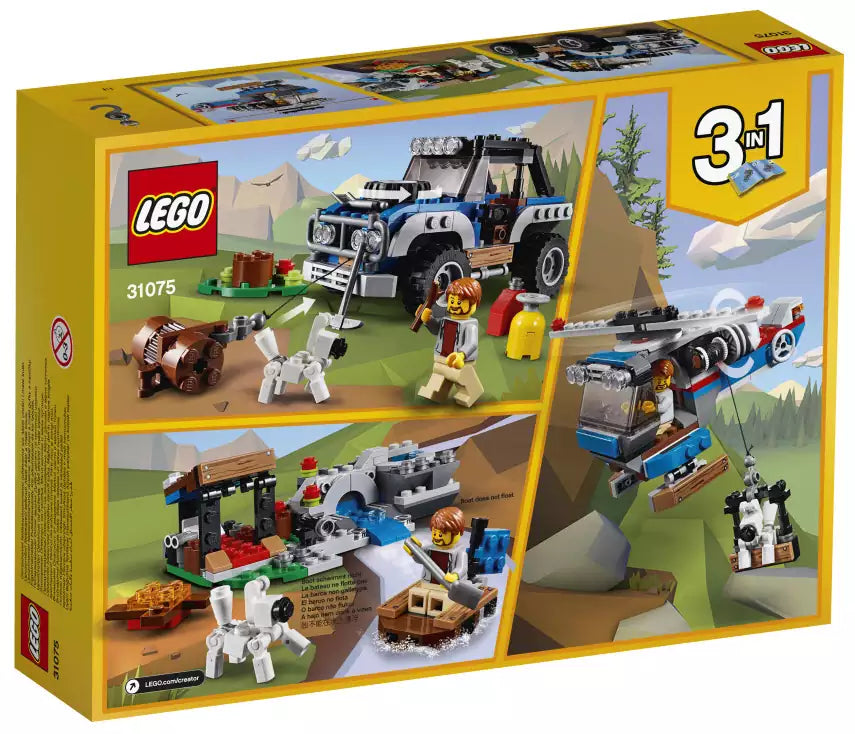 Box Rückansicht: LEGO Creator 31075 Outback-Abenteuer, kaufen bei