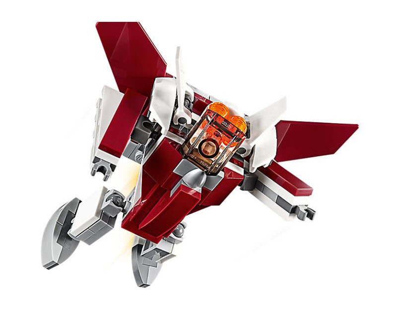 Altenativmodell 1: LEGO Creator 31086 Flugzeug der Zukunft