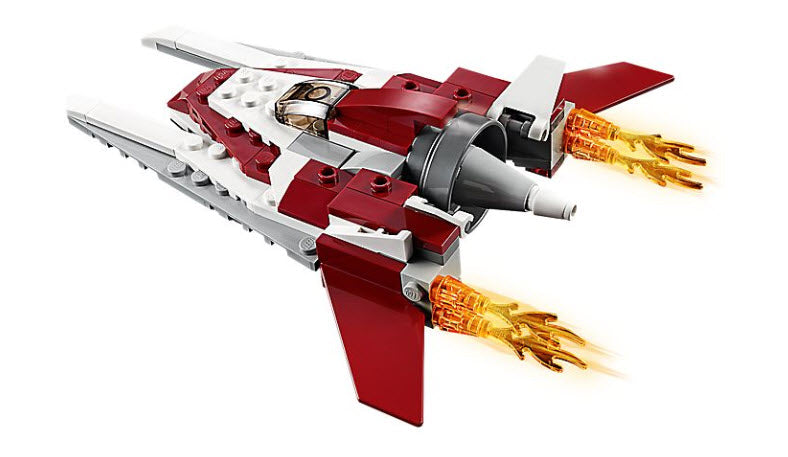 Altenativmodell 2: LEGO Creator 31086 Flugzeug der Zukunft