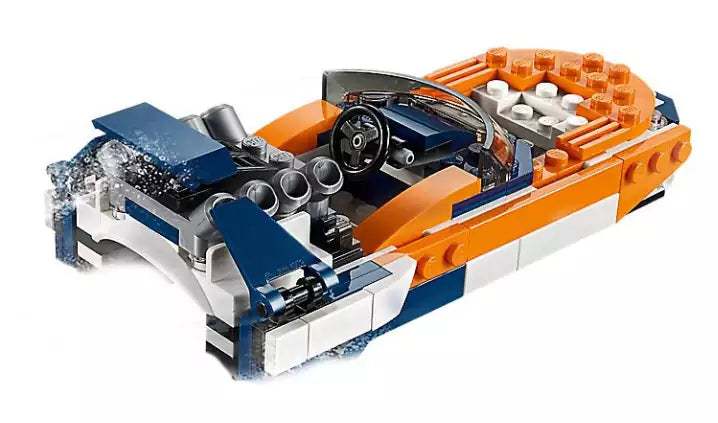 Altenativmodell 1: LEGO Creator 31089 Rennwagen