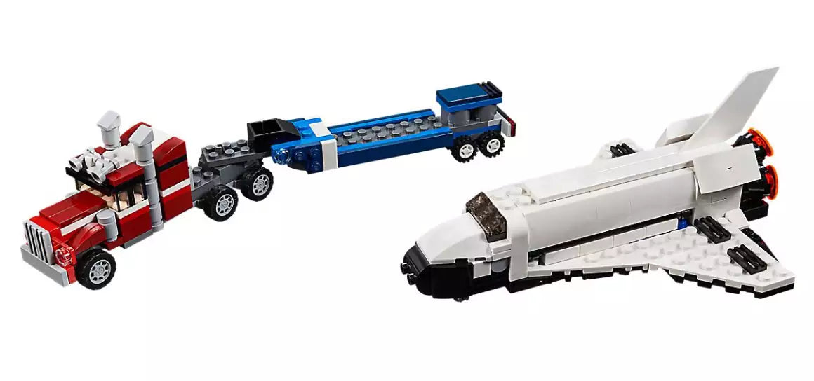 Hauptmodell: LEGO Creator 31091 Transporter für Space Shuttle