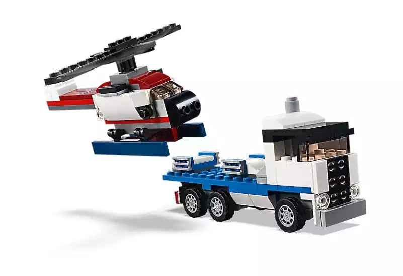 Altenativmodell 1: LEGO Creator 31091 Transporter für Space Shuttle