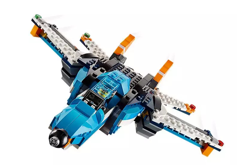 Altenativmodell 1: LEGO Creator 31096 Doppelrotor-Hubschrauber