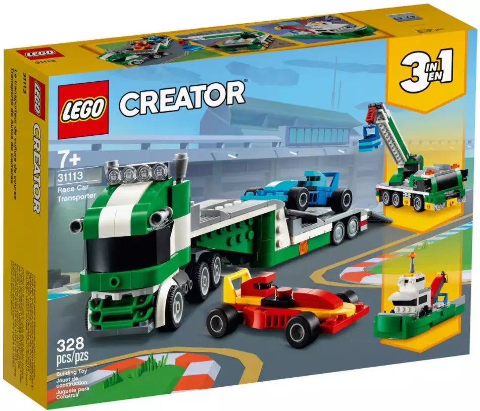 LEGO Creator 31113 Rennwagentransporter
