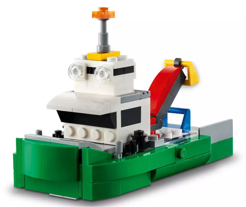 Alternativmodell 2: LEGO Creator 31113 Rennwagentransporter