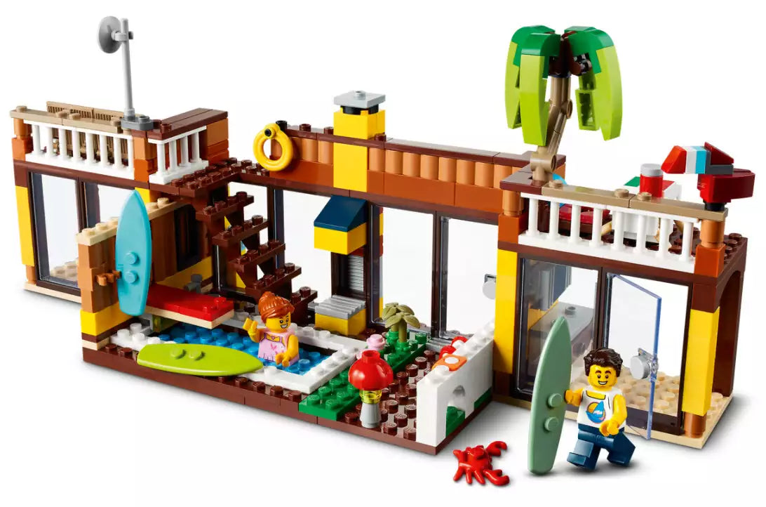 Alternativmodell 2: LEGO Creator 31118 Surfer-Strandhaus