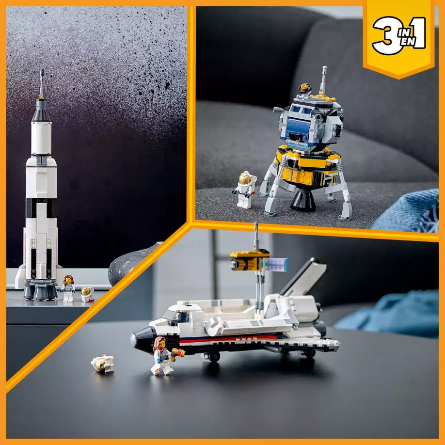 Varianten: LEGO Creator 31117 Spaceshuttle-Abenteuer