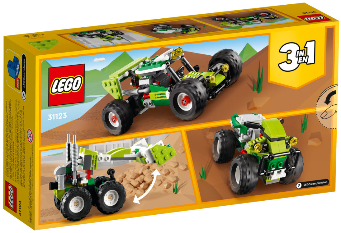 Box Rückseite: LEGO Creator 31123 Geländebuggy