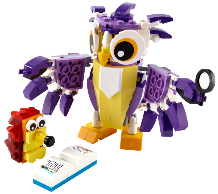 Inhalt: LEGO Creator 31125 Wald-Fabelwesen