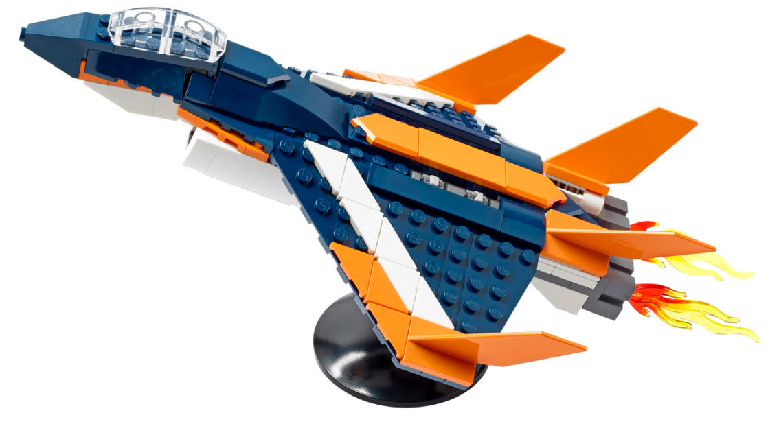 Inhalt: LEGO Creator 31126 Überschalljet