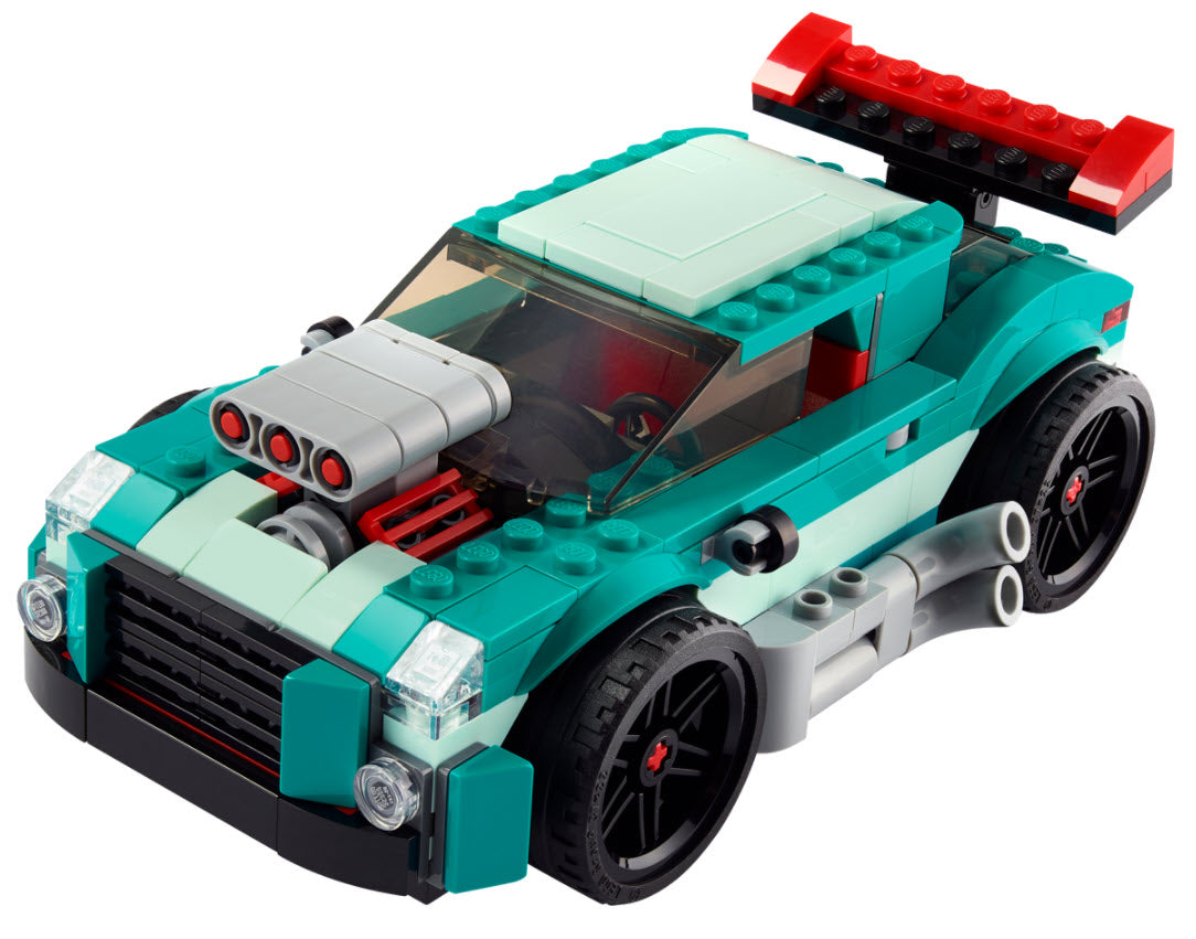 Inhalt: LEGO Creator 31127 Straßenflitzer