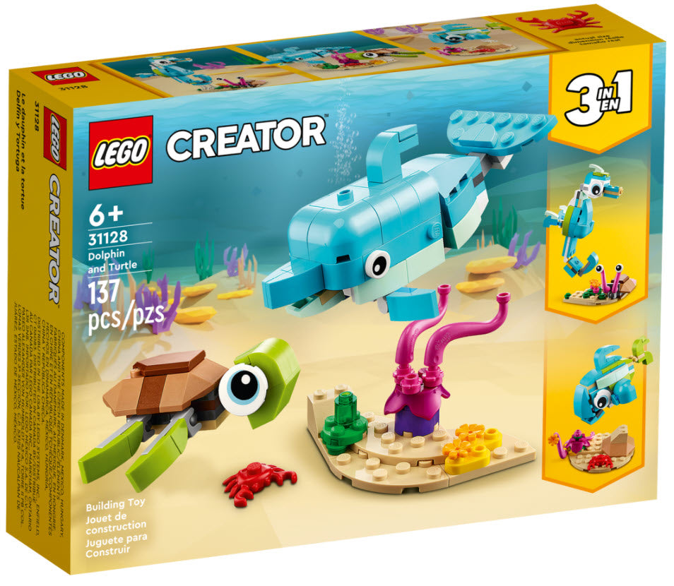 LEGO Creator 31128 Delfin und Schildkröte