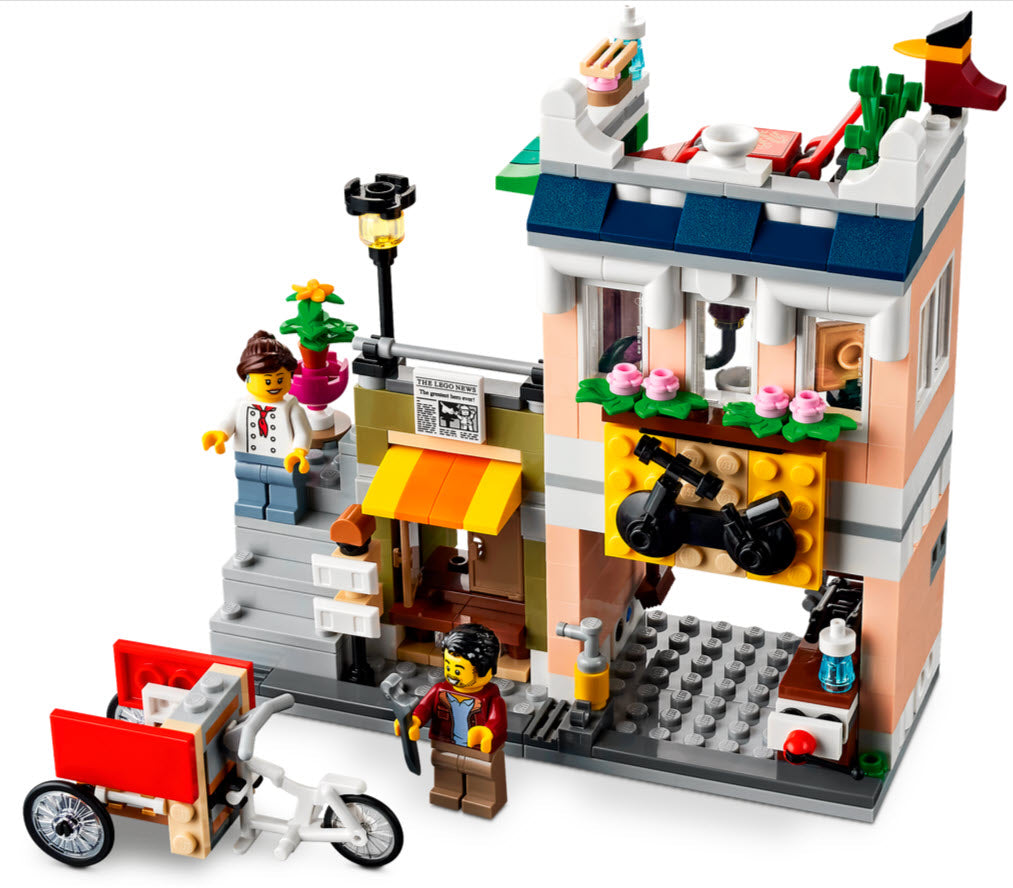 Alternativmodell 1: LEGO Creator 31131 Nudelladen