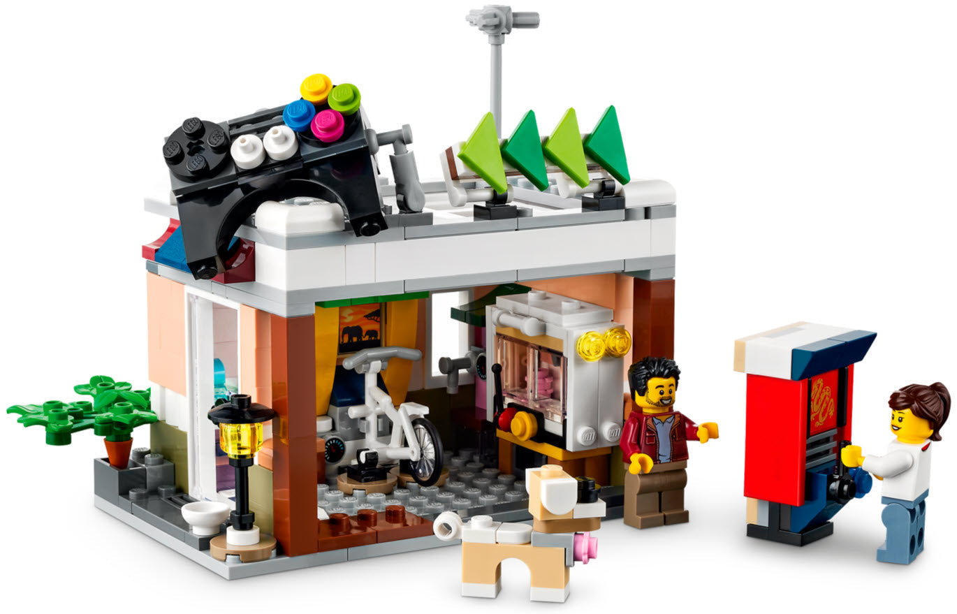 Alternativmodell 2: LEGO Creator 31131 Nudelladen