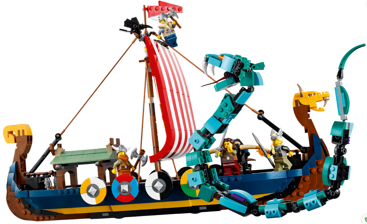 Hauptmodell: LEGO Creator 31132 Wikingerschiff mit Midgardschlange
