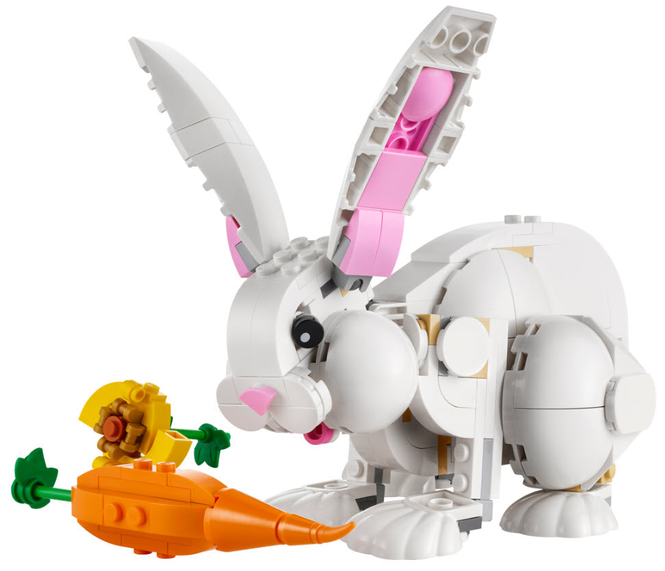 Inhalt: LEGO Creator 31133 Weißer Hase