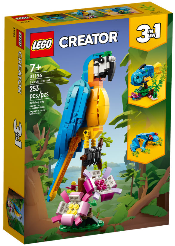 LEGO Creator 31136 Exotischer Papagei