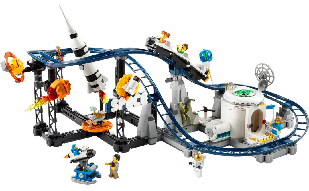 Inhalt: LEGO Creator 31142 Weltraum-Achterbahn