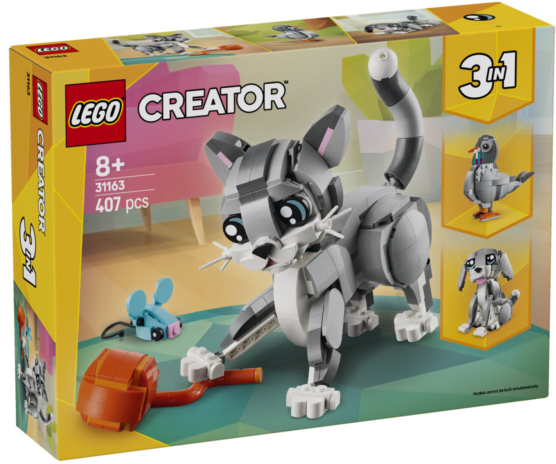 LEGO Creator 31163 Graue Katze