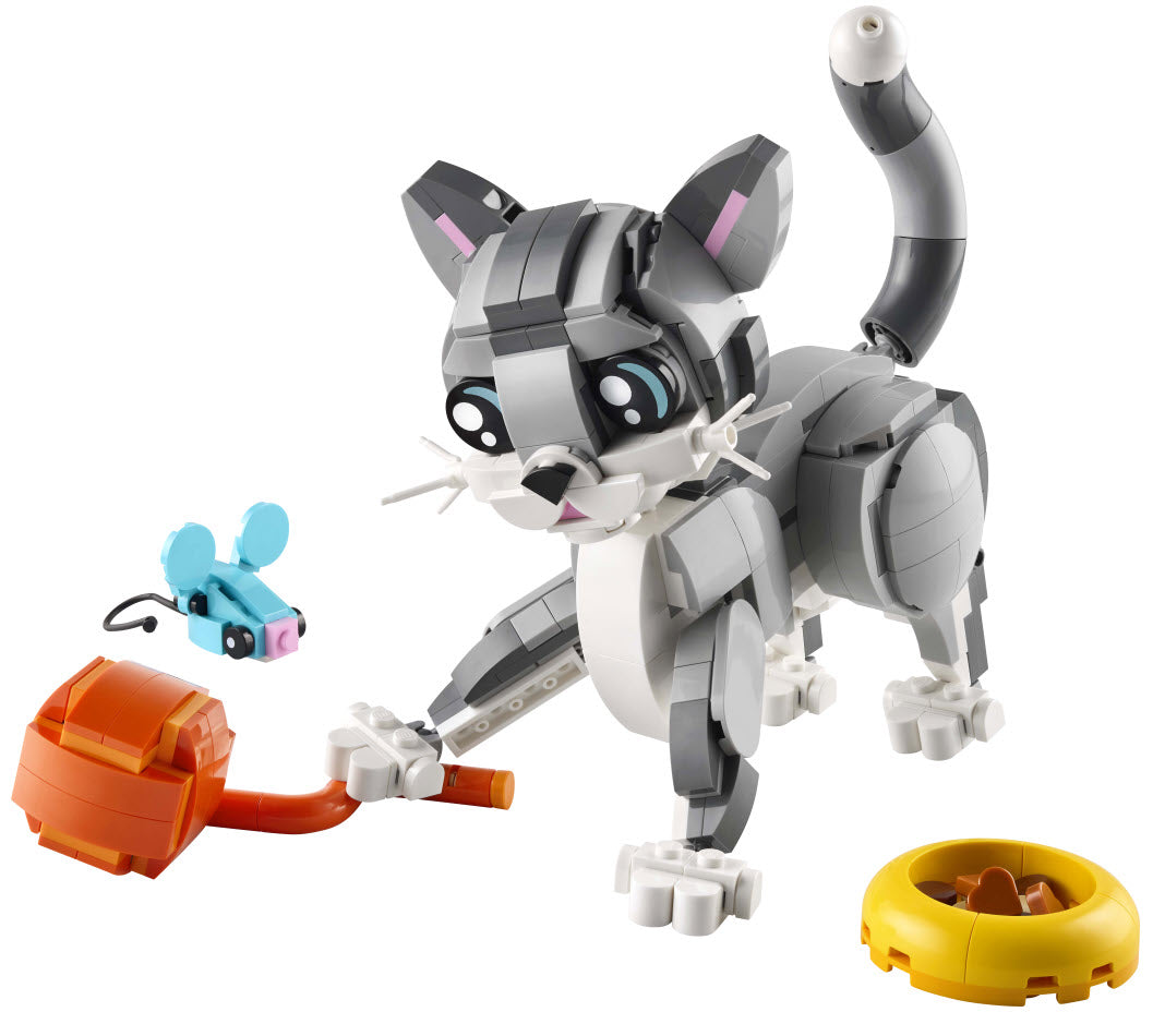 Hauptmodell: LEGO Creator 31163 Graue Katze
