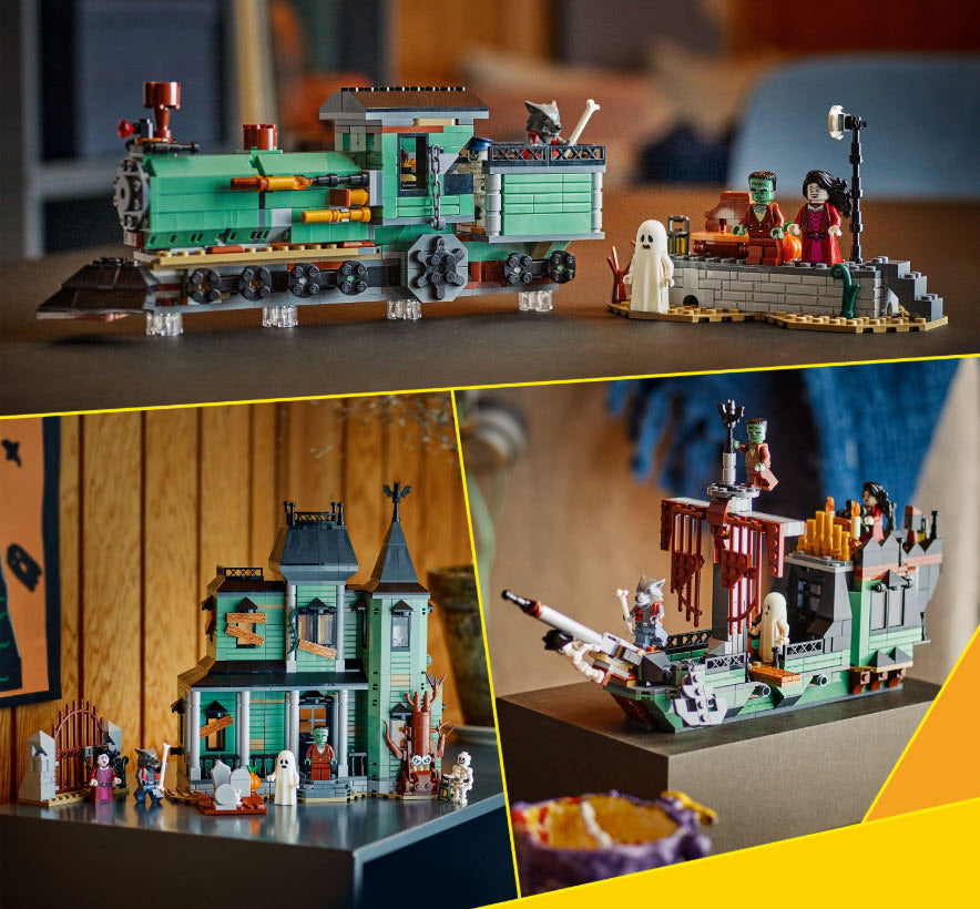 3-in-1 Modelle: LEGO Creator 31167 Geisterhaus