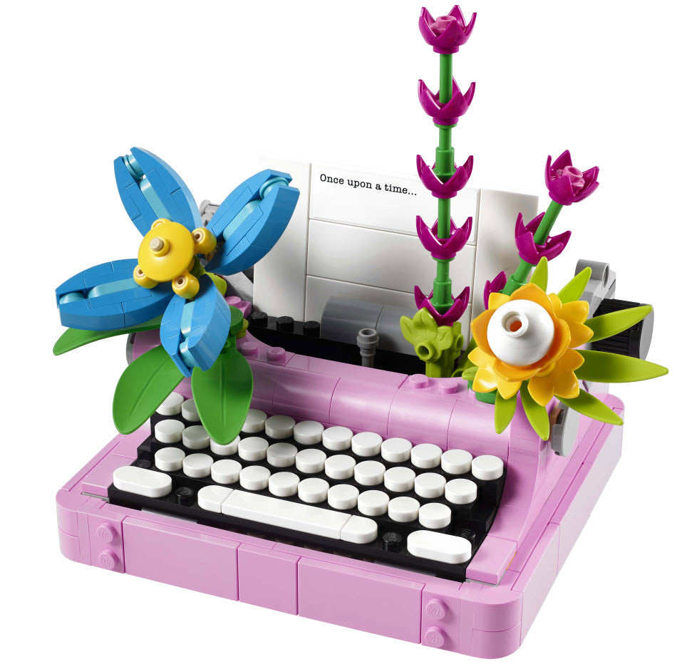 Hauptmodell: LEGO Creator 31169 Schreibmaschine mit Blumen