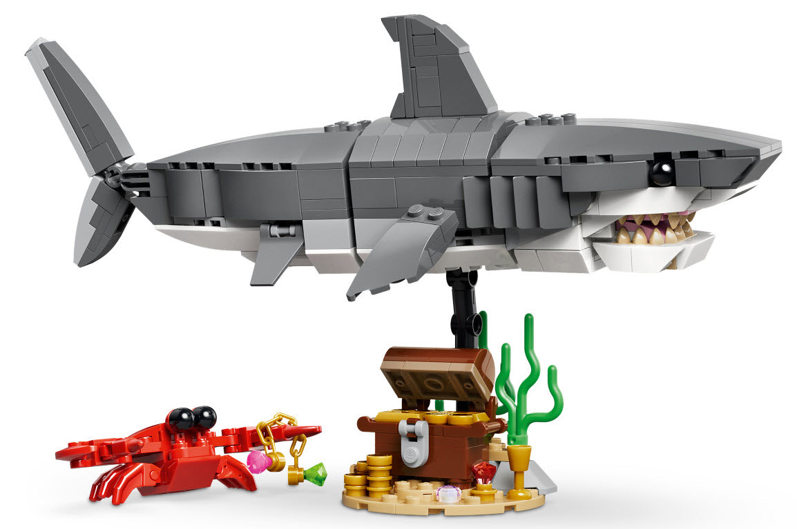 Hauptmodell: LEGO Creator 31381 Wilder Hai mit Schatztruhe