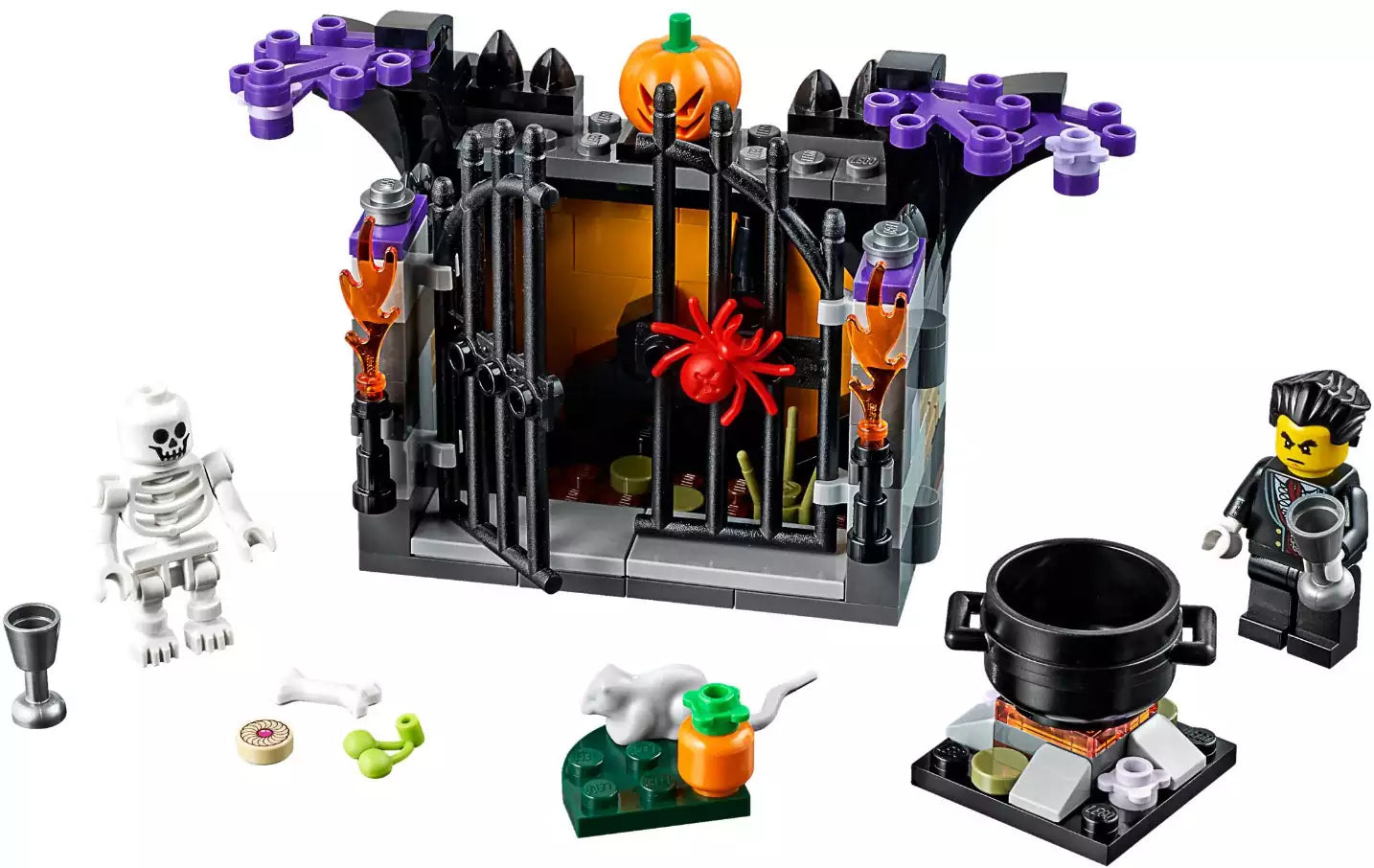 Inhalt: LEGO Saisonale Sets 40260 Halloween-Spuk